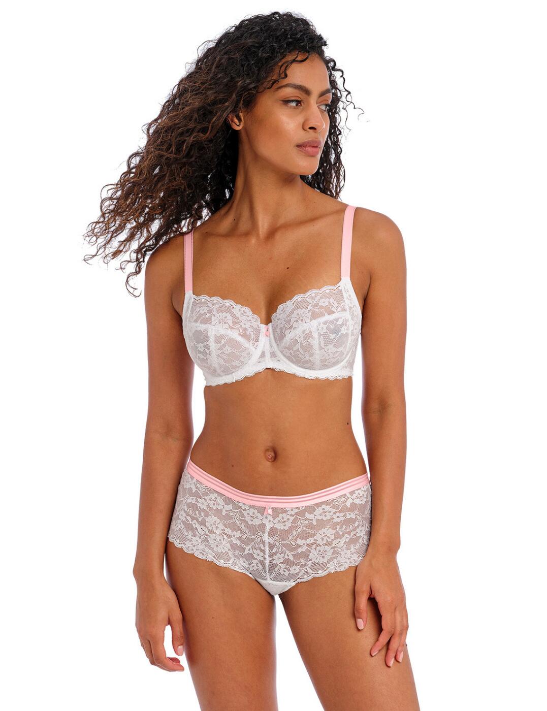 Freya Offbeat Bra Underwired Side Support Non-Padded Womens Lace Bras 5451 - Picture 66 of 67