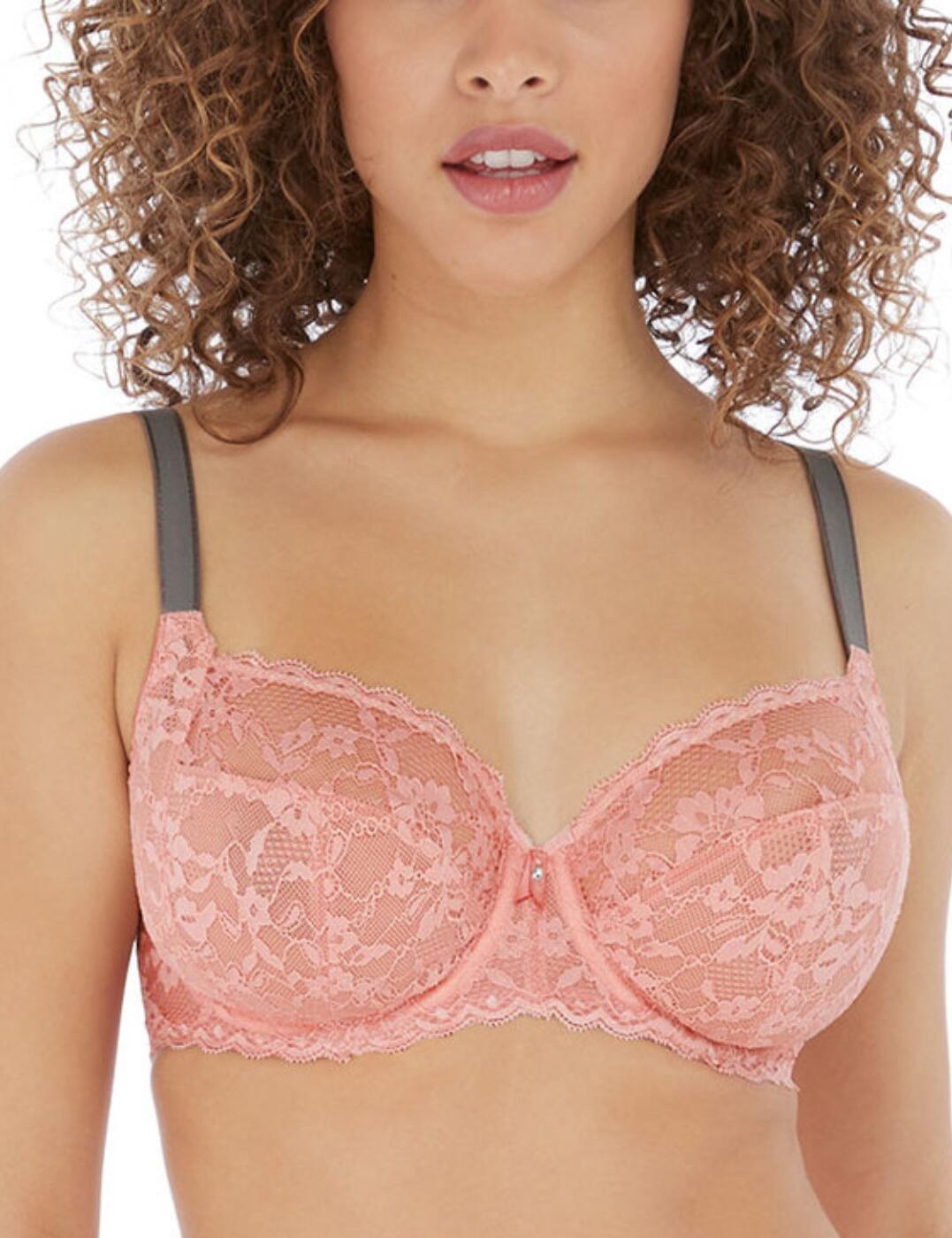Freya Offbeat Bra Underwired Side Support Non-Padded Womens Lace Bras 5451 - Picture 48 of 67