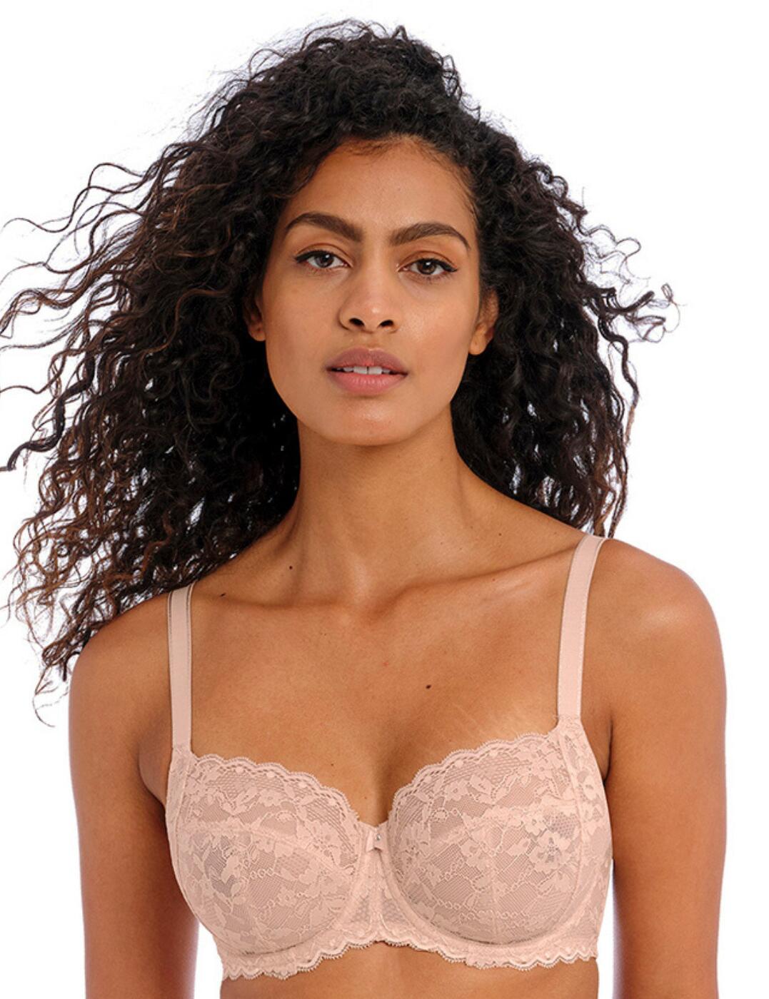 Freya Offbeat Bra Underwired Side Support Non-Padded Womens Lace Bras 5451 - Picture 34 of 67