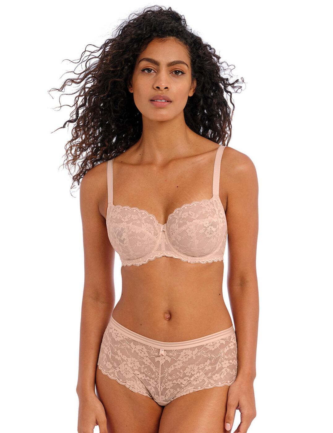 Freya Offbeat Bra Underwired Side Support Non-Padded Womens Lace Bras 5451 - Picture 39 of 67