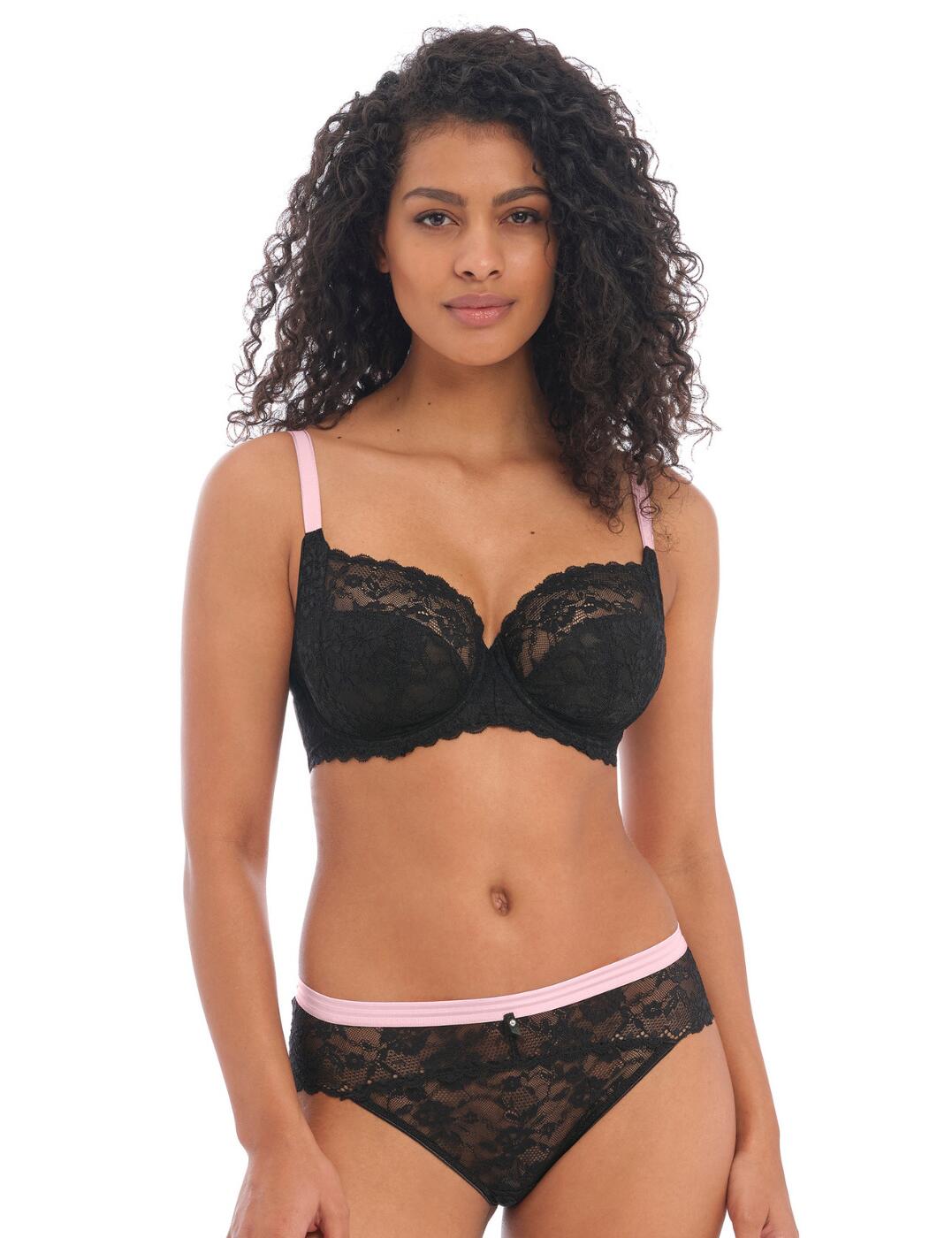 Freya Offbeat Bra Underwired Side Support Non-Padded Womens Lace Bras 5451 - Picture 7 of 67