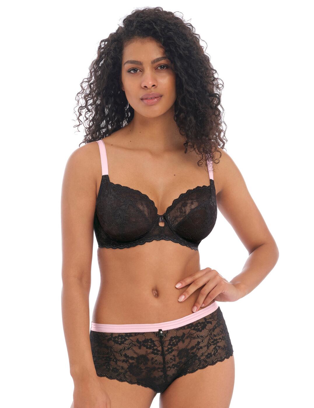 Lencería para mujer Freya Offbeat sujetador con aros sin relleno de encaje 5452 - Imagen 7 de 40