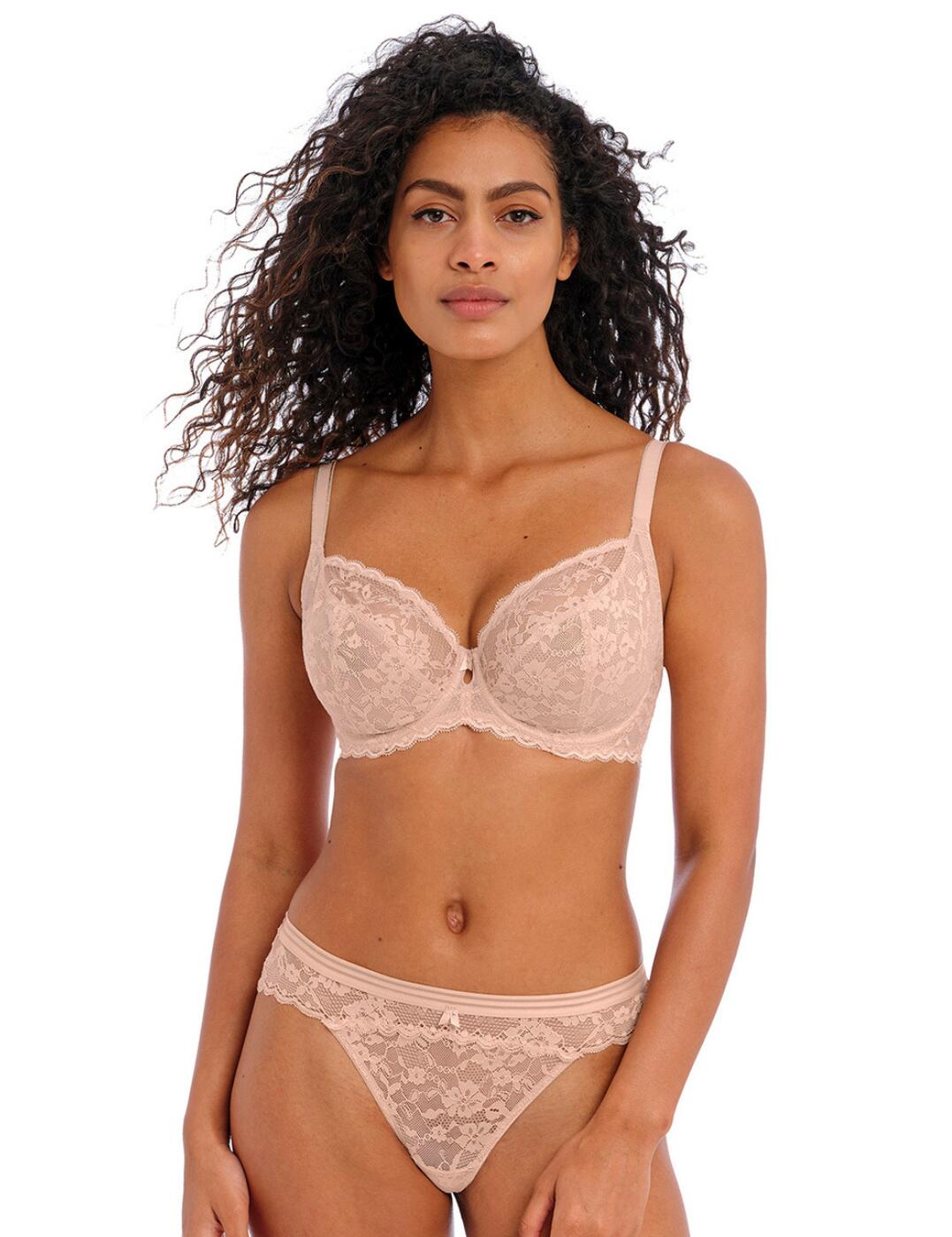 Lencería para mujer Freya Offbeat sujetador con aros sin relleno de encaje 5452 - Imagen 27 de 40