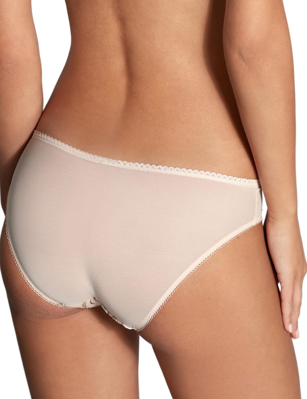 Empreinte Lauren Brief Knickers 03218 Elegant Semi Sheer Briefs Luxury Lingerie - Picture 9 of 11