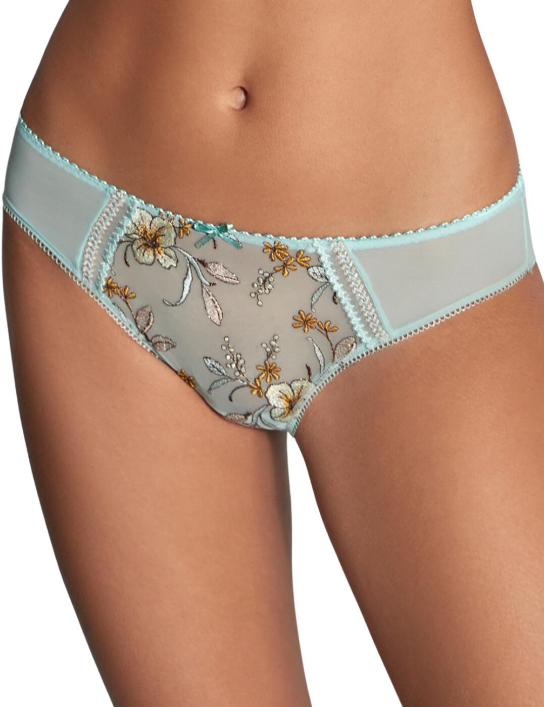 Empreinte Lauren Brief Knickers 03218 Elegant Semi Sheer Briefs Luxury Lingerie - Picture 2 of 11