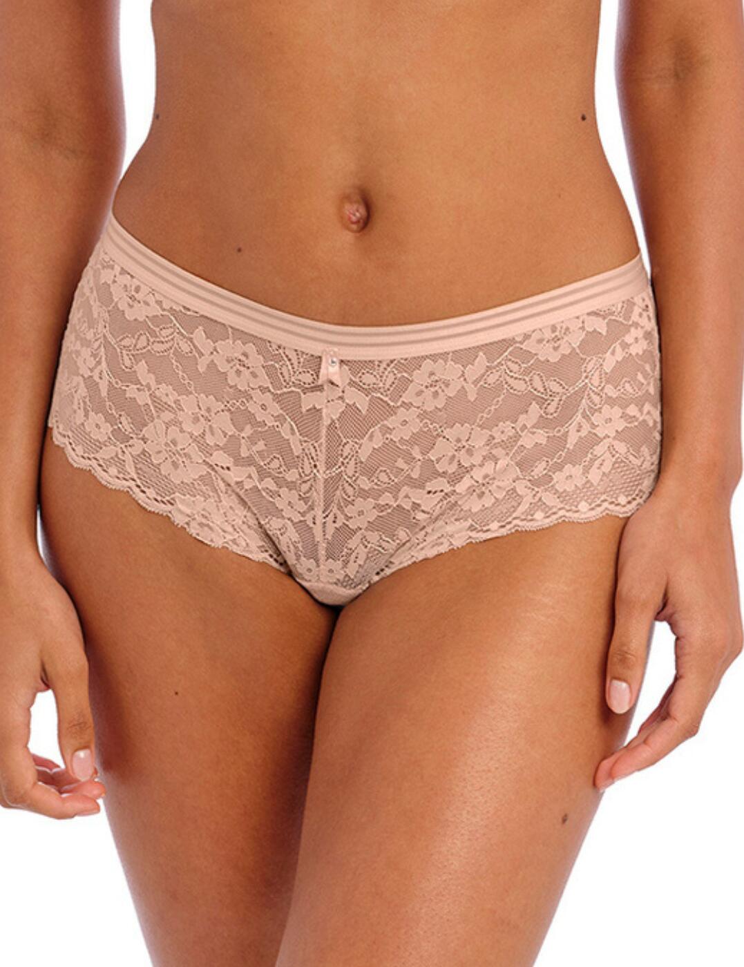 Freya Offbeat Short Brief Mid Rise Semi Sheer Lace Women Knickers 5456