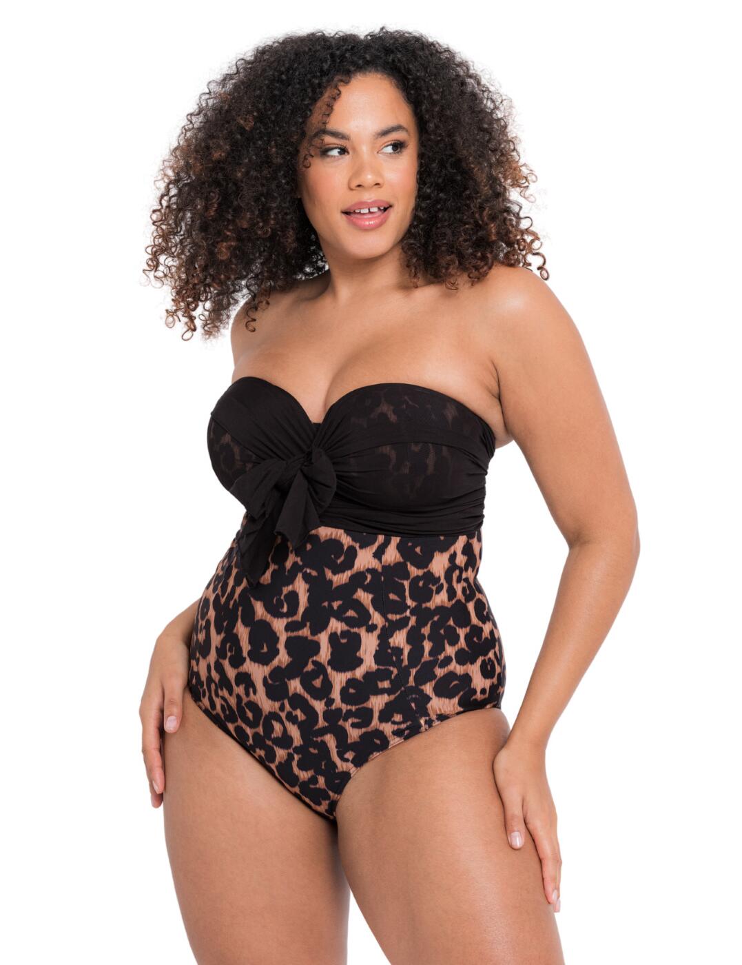 30G Curvy Kate Wrapsody Swimsuit Multiway Bandeau Wired Womens Swimwear CS005600