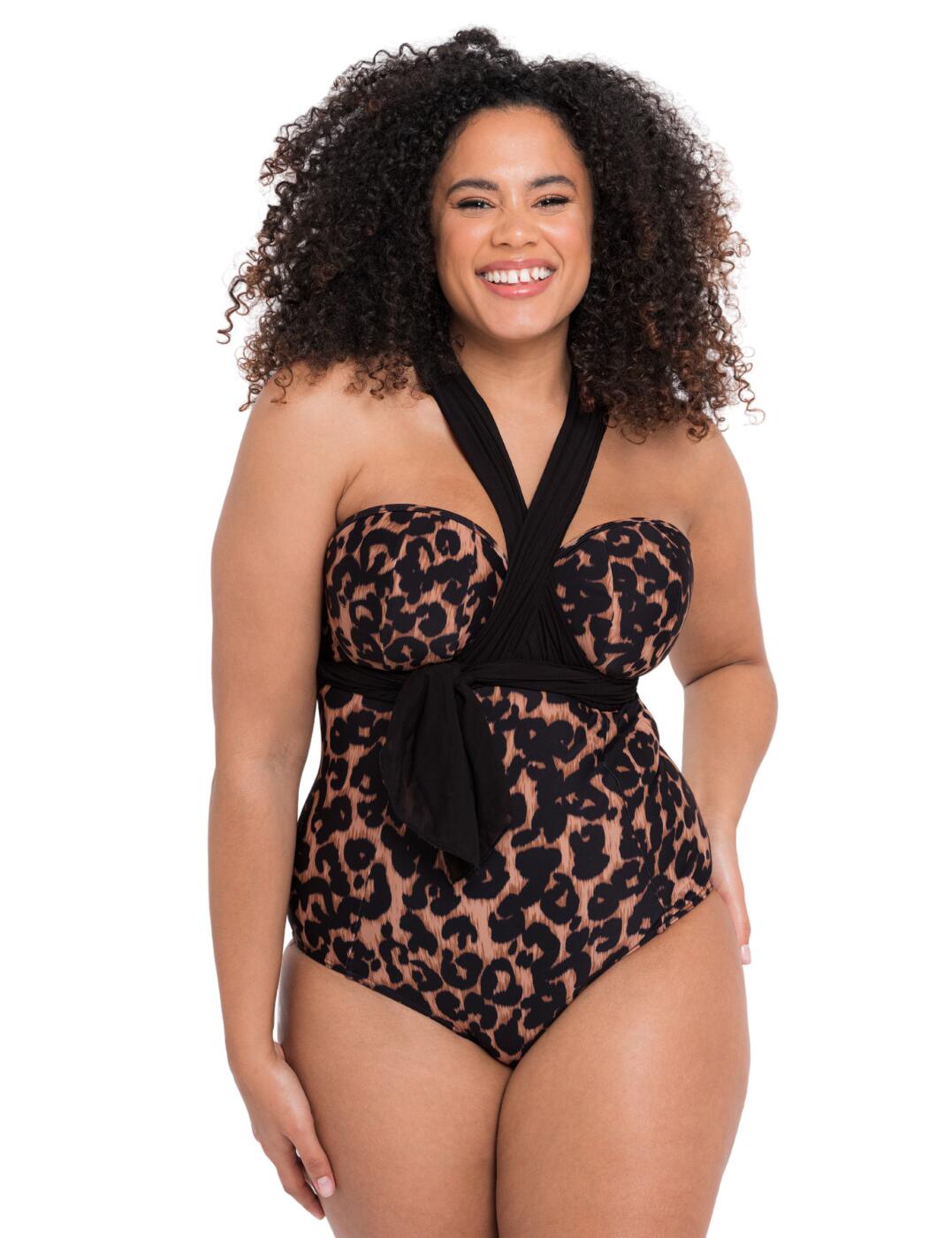 Curvy Kate Wrapsody Swimsuit Multiway Bandeau Wired Womens Swimwear CS005600 - Picture 12 of 36