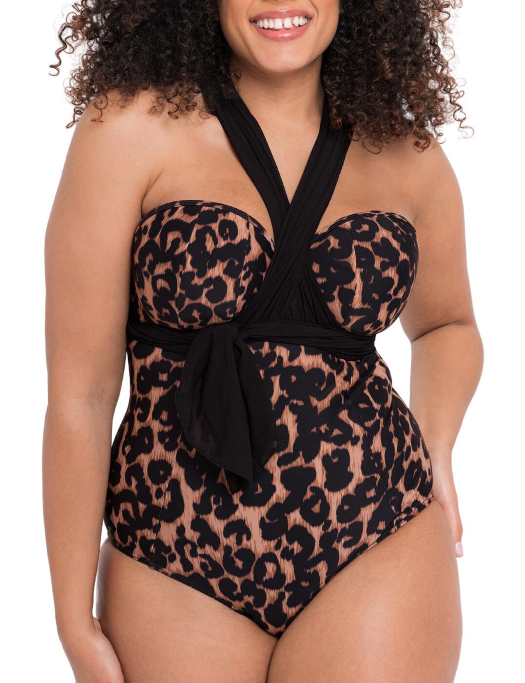 Curvy Kate Wrapsody Swimsuit Multiway Bandeau Wired Womens Swimwear CS005600 - Picture 18 of 36