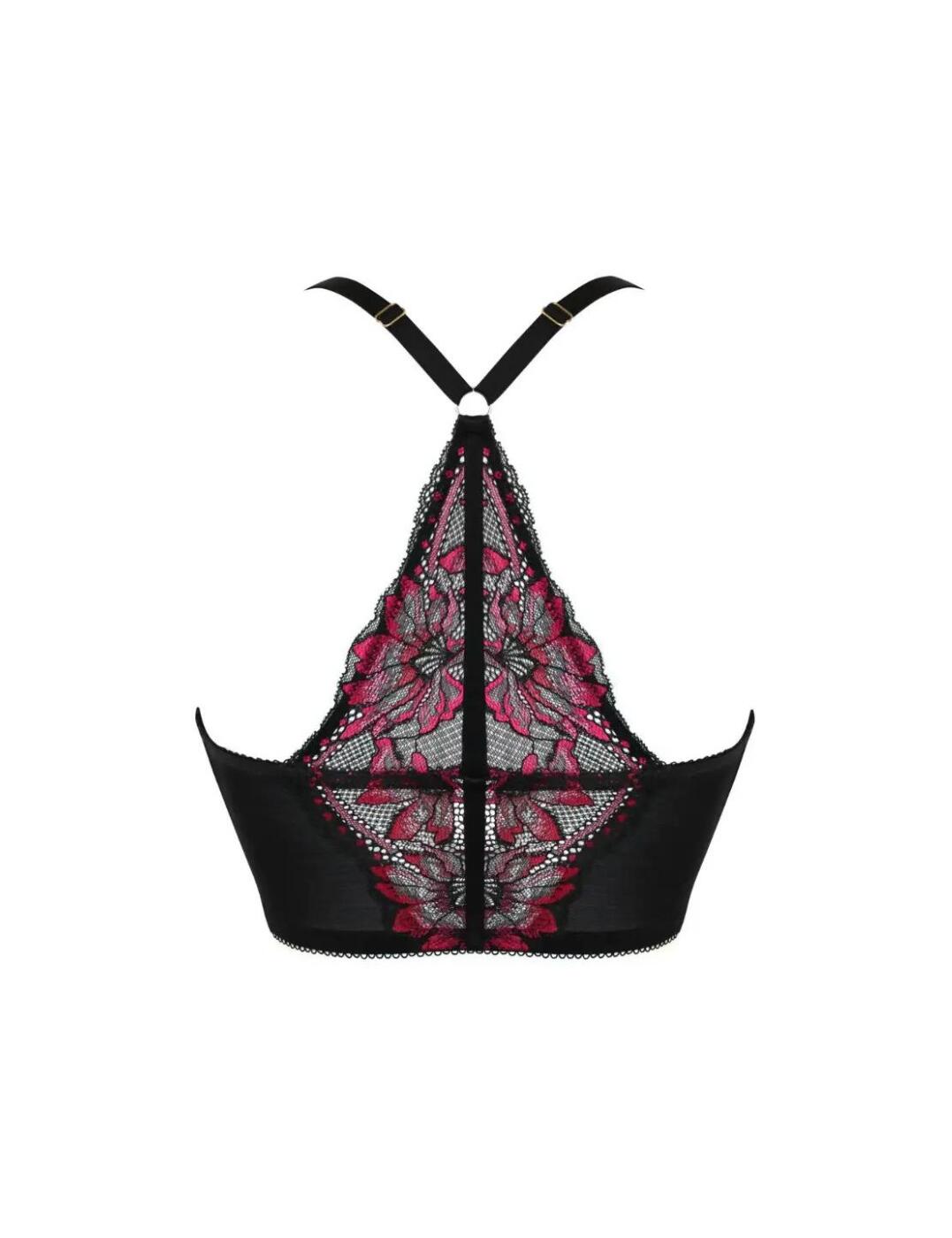 Pour Moi J'Adore Front Fastening Bra 27701 Underwired Longline Lace Bras - Picture 23 of 25