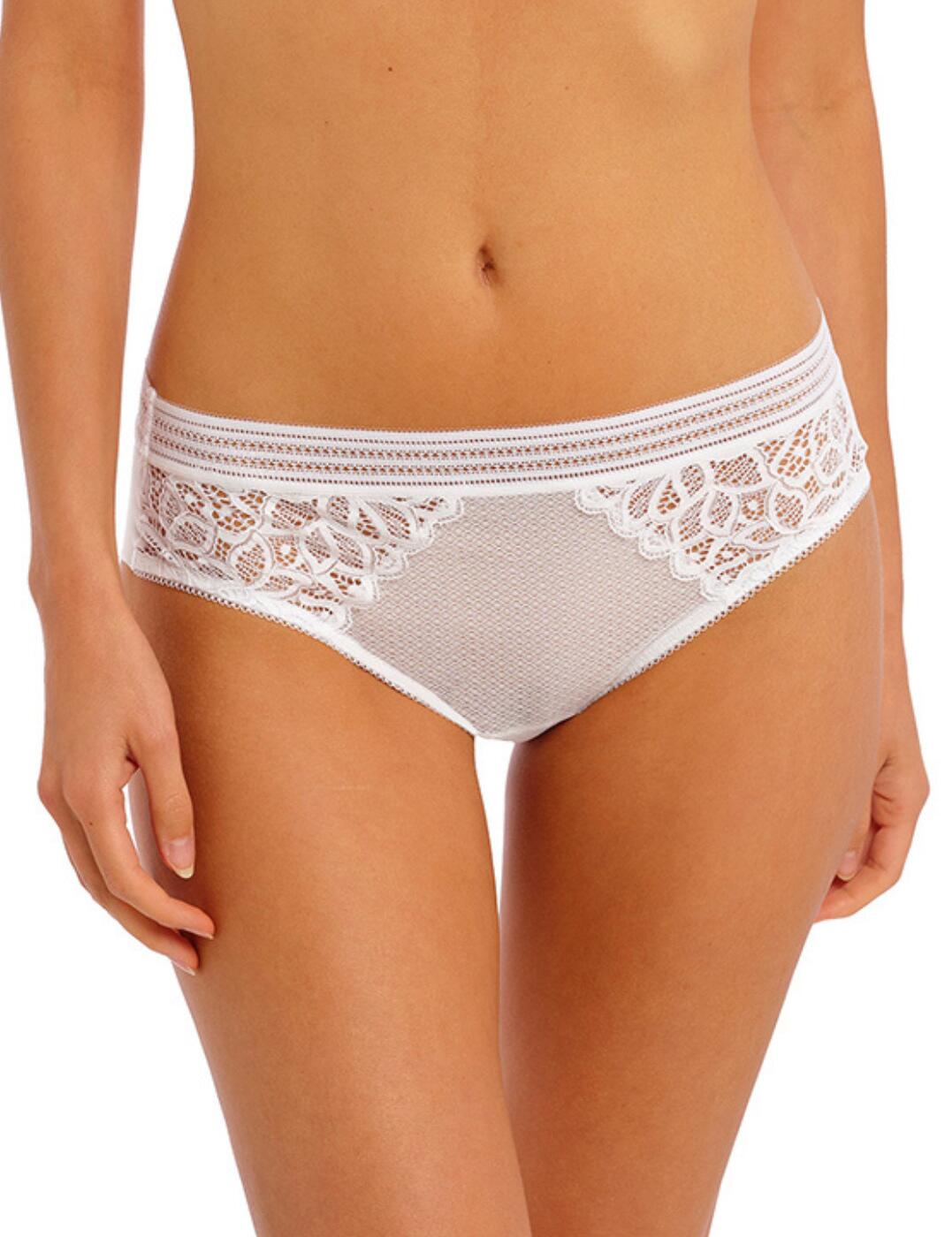 Wacoal Raffine Brief Comfortable Mid Rise Stretch Lace Womens Knickers 148005