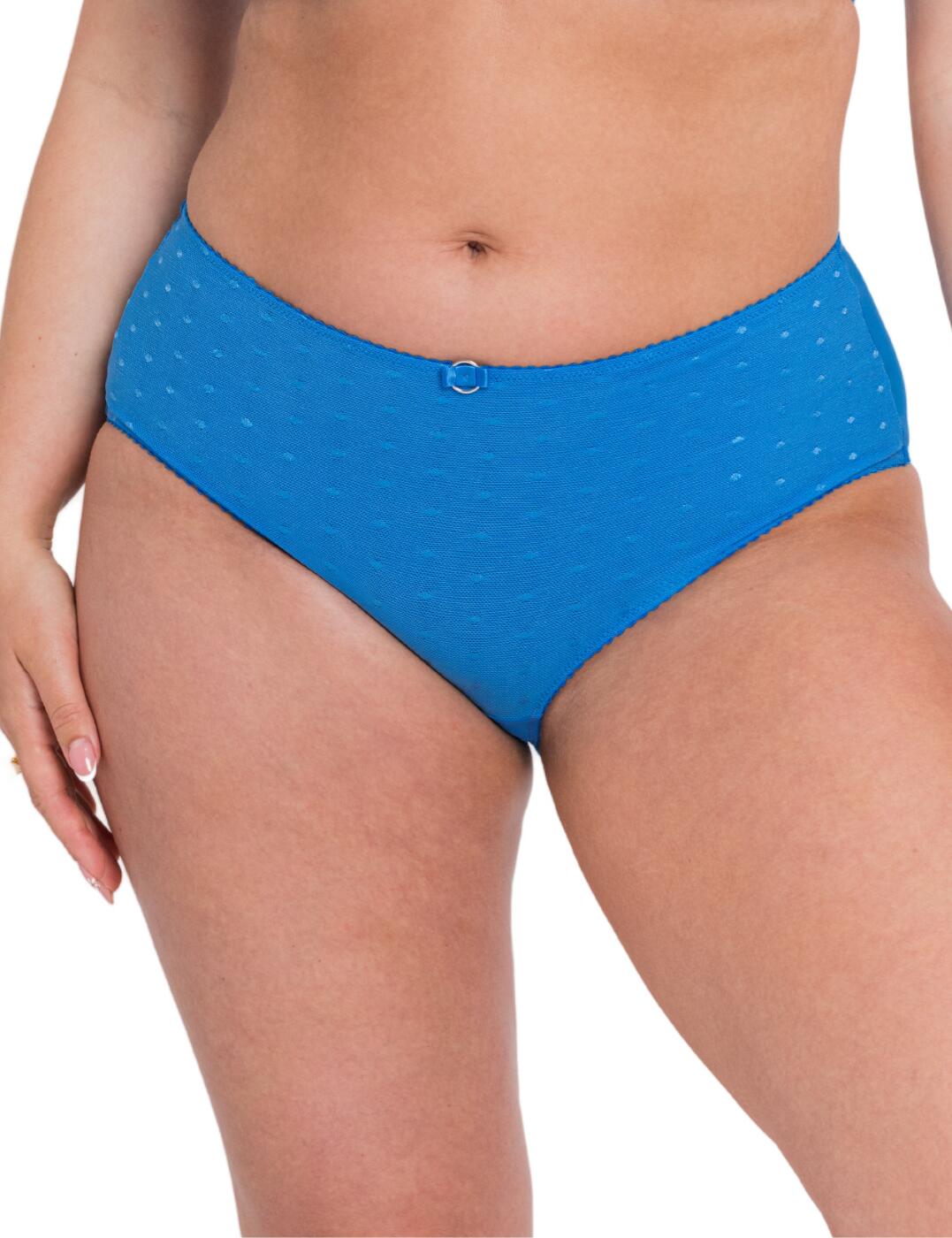 4XL - 22 Curvy Kate Victory Polka Shorty Brief Full Figure Knickers CK059201