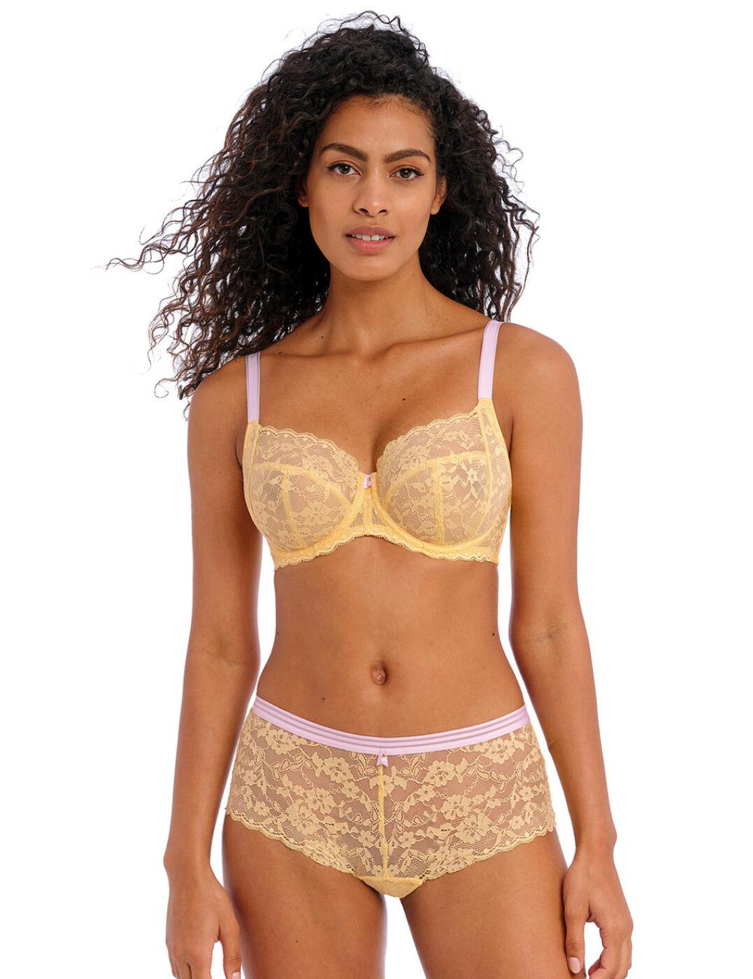 Freya Offbeat Bra Underwired Side Support Non-Padded Womens Lace Bras 5451 - Picture 24 of 67