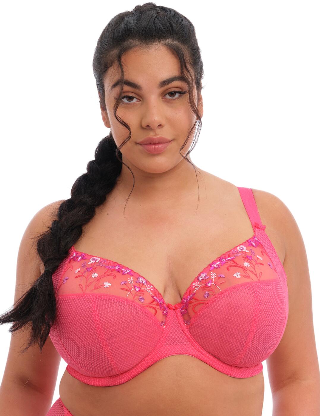 Elomi Charley Bra Plunge Underwired Non Padded Supportive Womens Lingerie 4380 - Picture 11 of 77