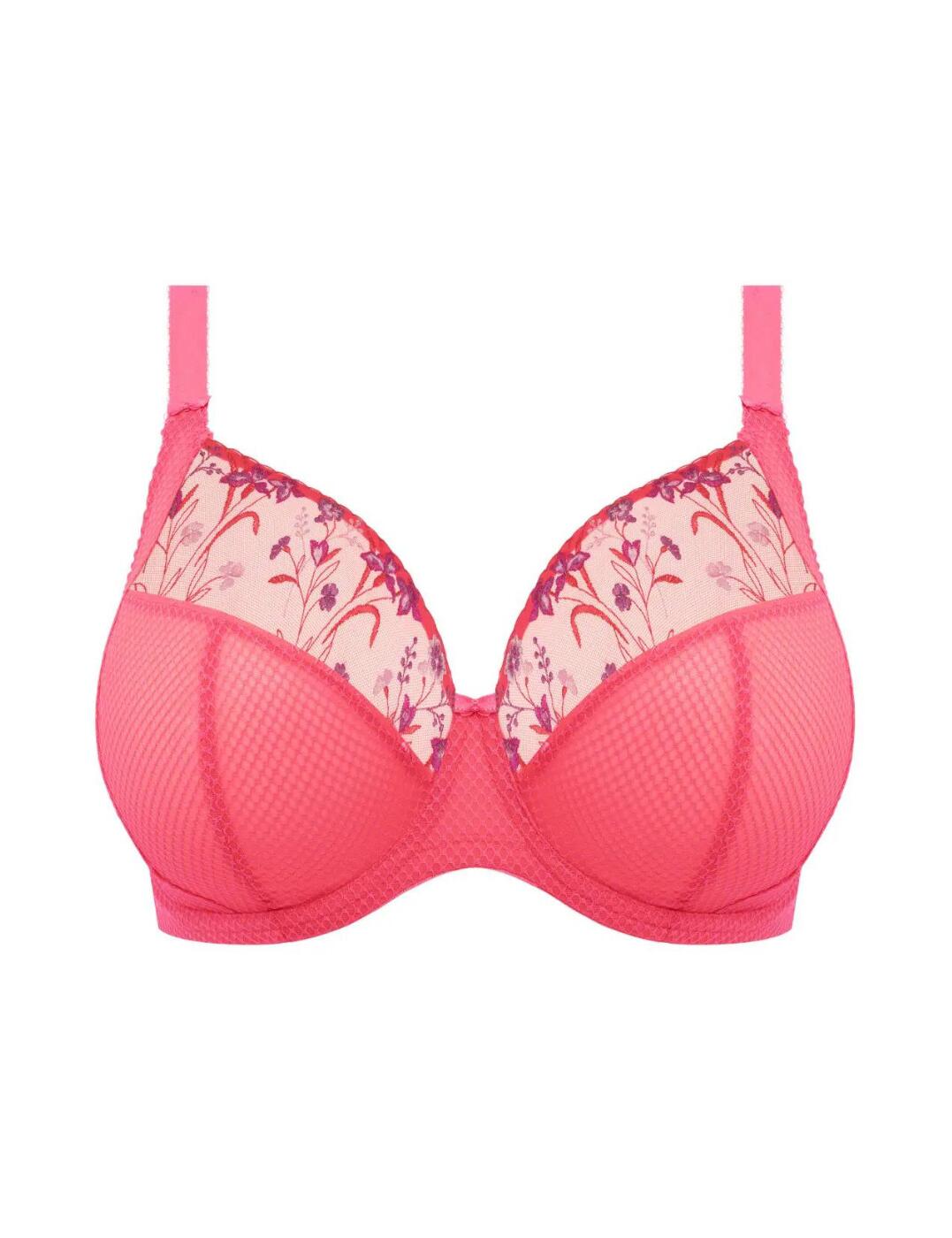 Elomi Charley Bra Plunge Underwired Non Padded Supportive Womens Lingerie 4380 - Picture 14 of 77