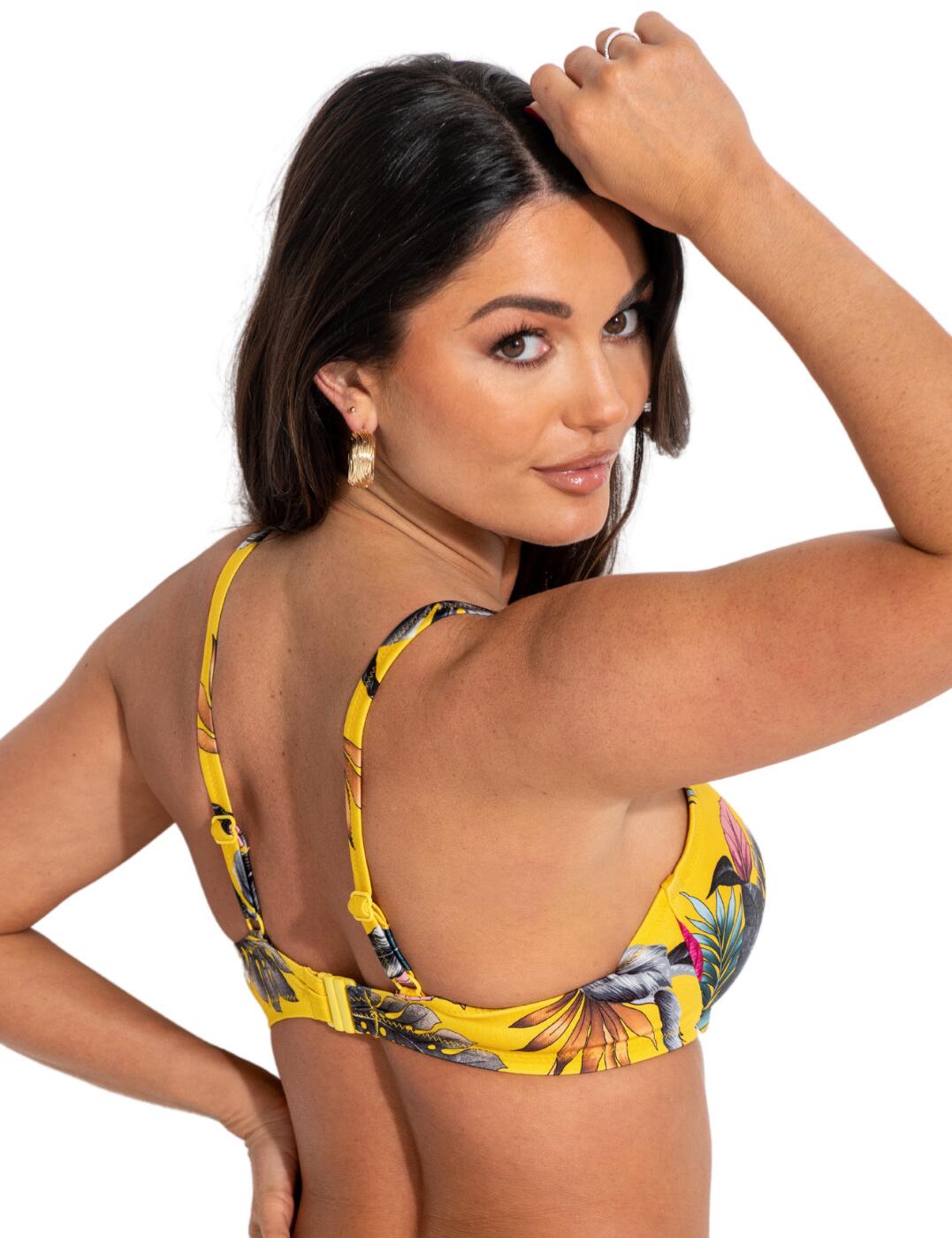 Pour Moi Paradiso Bikini Oberteil Ausschnitt gepolstert vorne zum Binden Damen Bademode 17500 - Bild 17 von 23