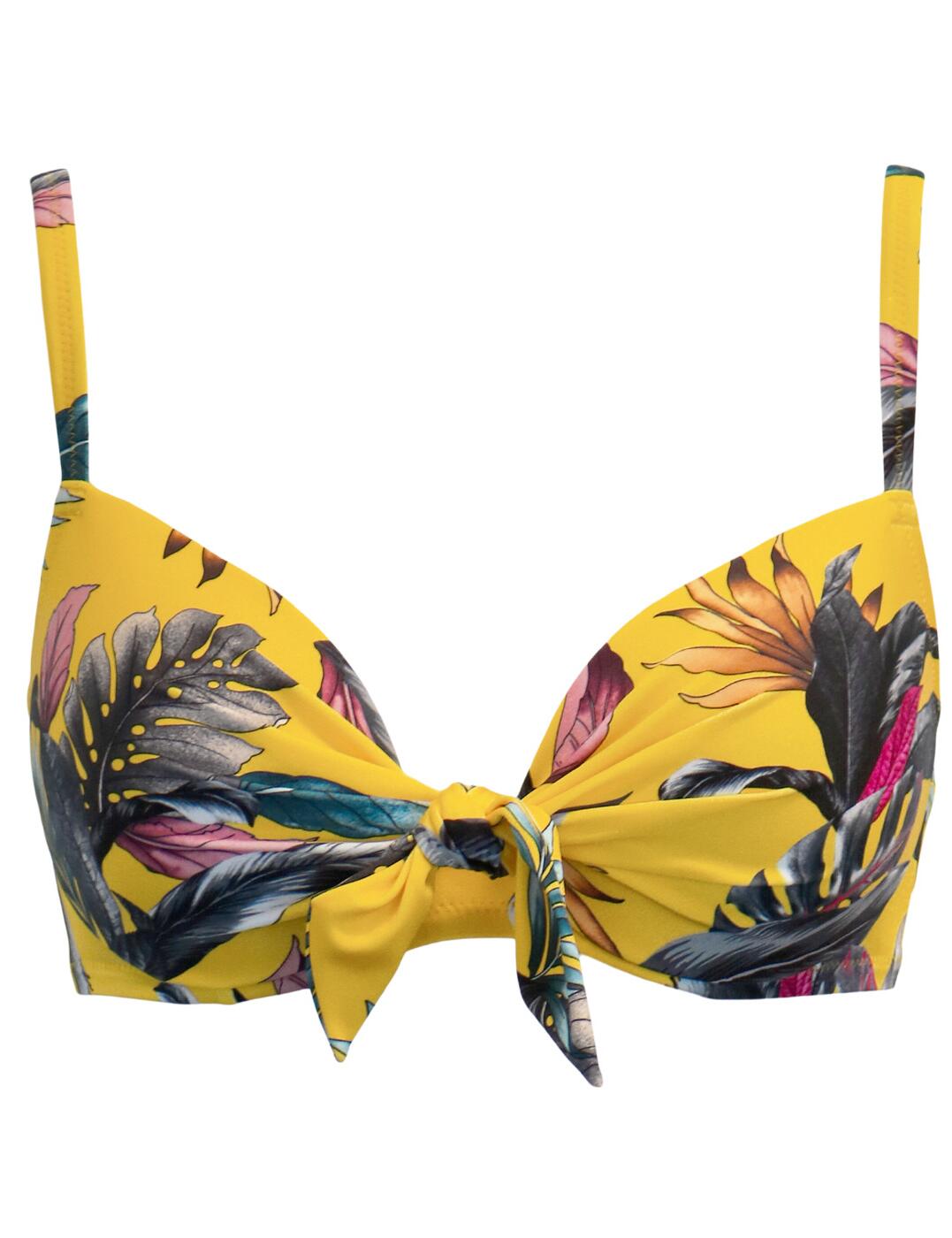 Pour Moi Paradiso Bikini Oberteil Ausschnitt gepolstert vorne zum Binden Damen Bademode 17500 - Bild 18 von 23