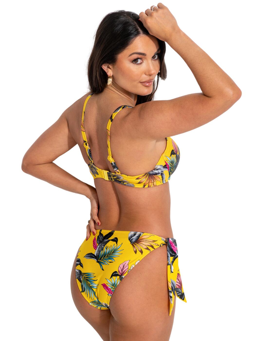 Pour Moi Paradiso Bikini Oberteil Ausschnitt gepolstert vorne zum Binden Damen Bademode 17500 - Bild 23 von 23