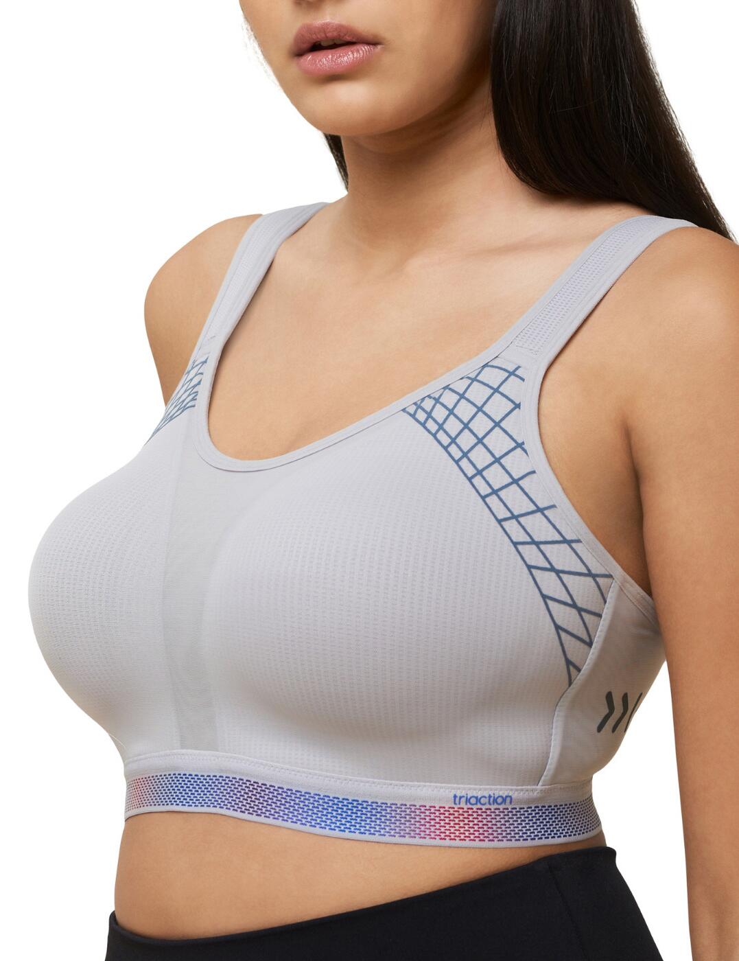 Triumph Triaction Sports Bra Cardio Cloud Racerback High Impact Bras 10210629 - Picture 26 of 42