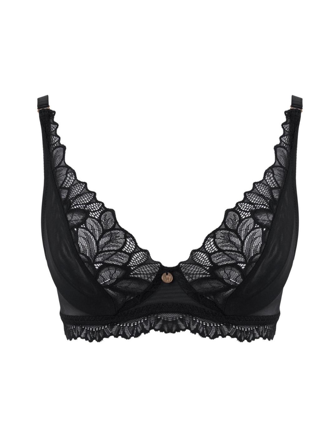 Wonderbra Spirit Triangle Lace Bra Underwired Non-Padded Deep Plunge Bras W0ARH - Picture 7 of 16