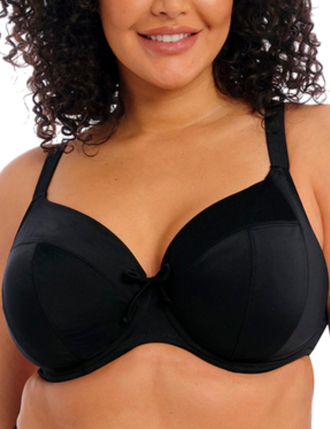 Elomi Plain Sailing Bikini Top Plunge Timeless Underwired Womens Swimwear 7284 - Picture 34 of 54
