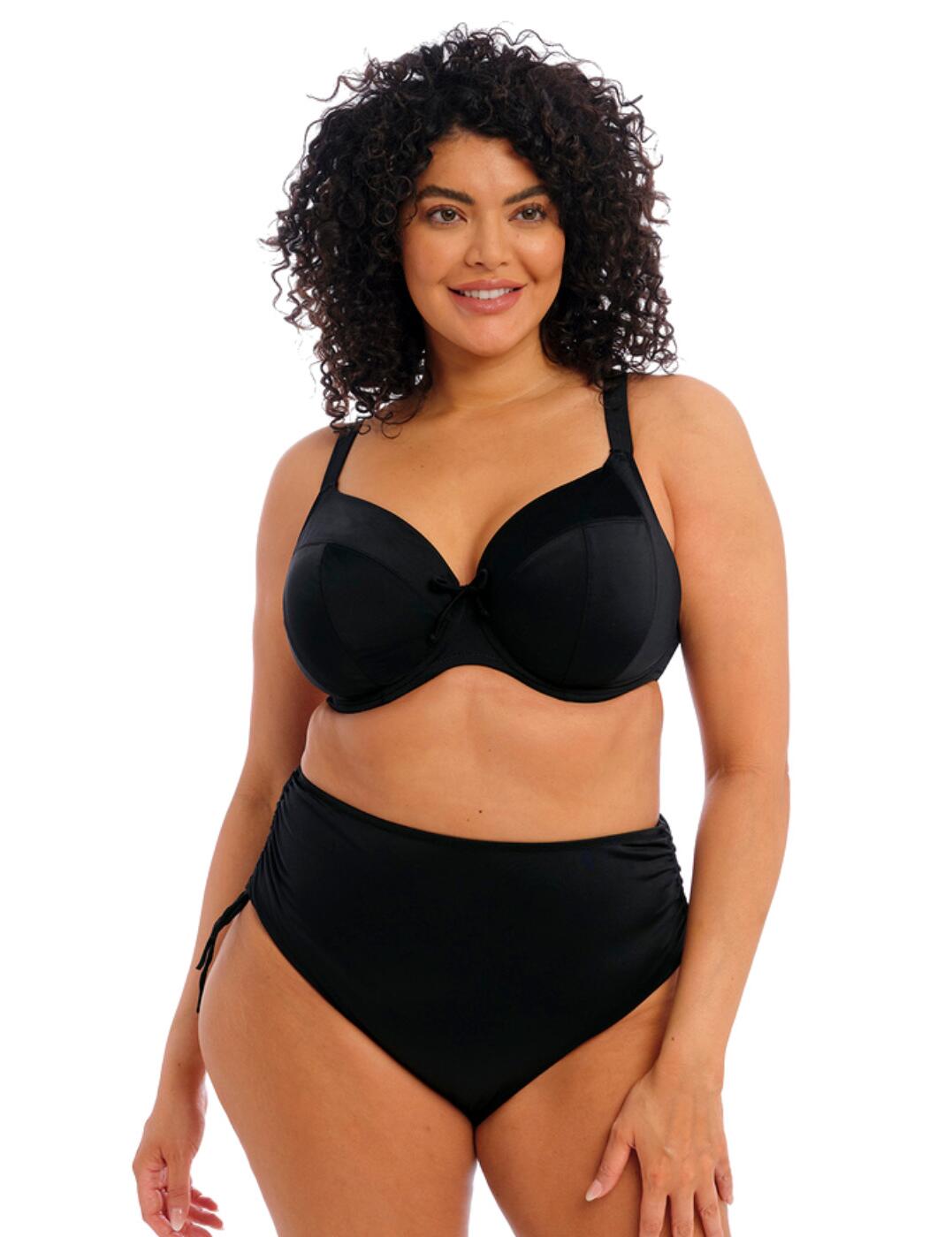 Elomi Plain Sailing Bikini Top Plunge Timeless Underwired Womens Swimwear 7284 - Picture 35 of 54