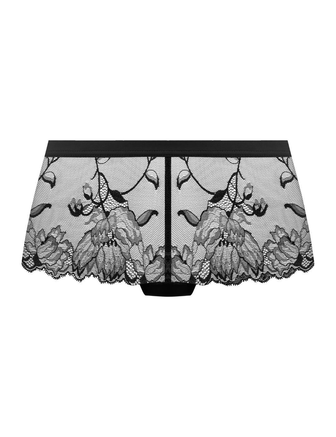 Fantasie Aubree Short Brief Low Rise Semi Sheer Womens Comfortable Briefs 6936 - Picture 11 of 27