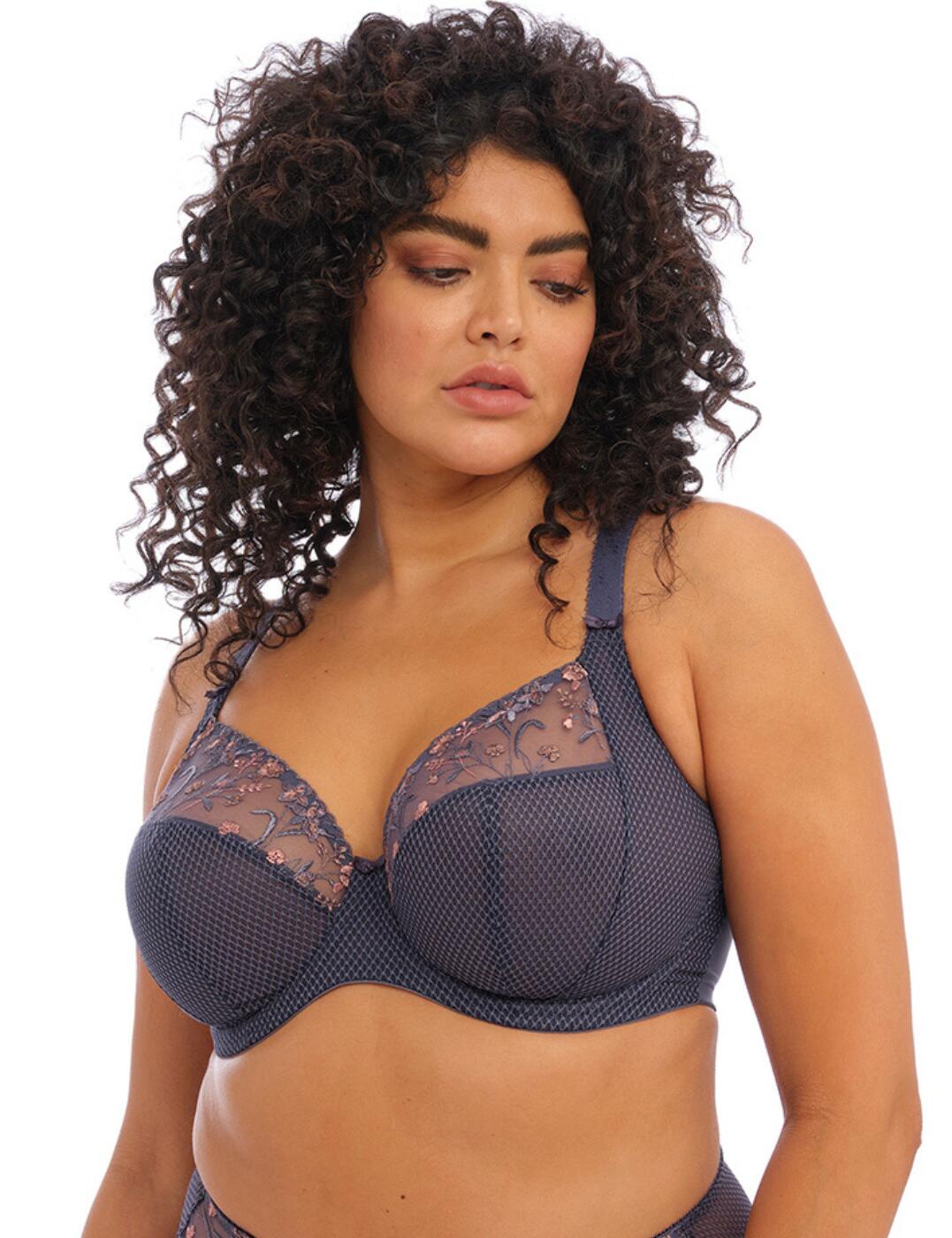 Elomi Charley Bra Plunge Underwired Non Padded Supportive Womens Lingerie 4380 - Picture 74 of 77