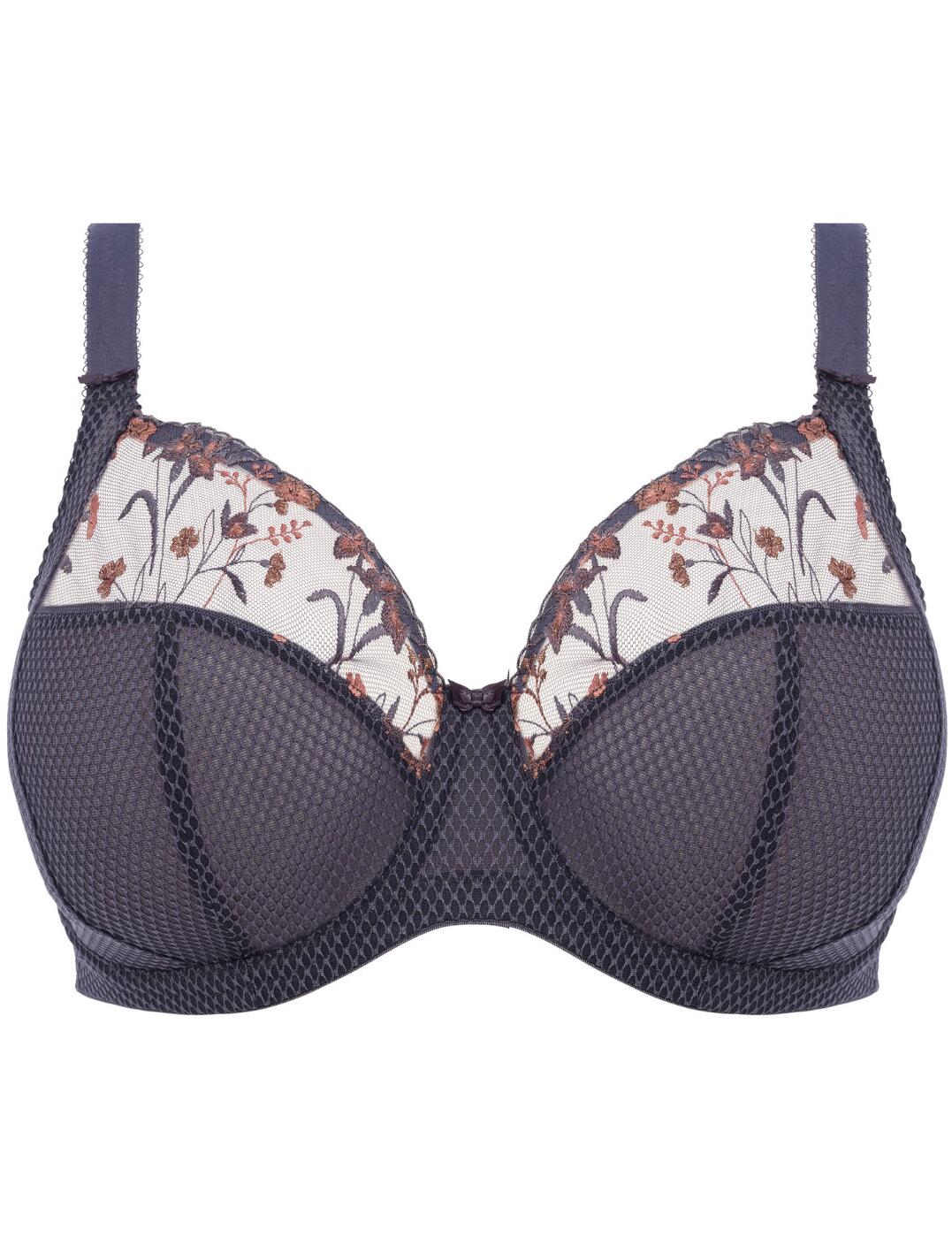 Elomi Charley Bra Plunge Underwired Non Padded Supportive Womens Lingerie 4380 - Picture 75 of 77