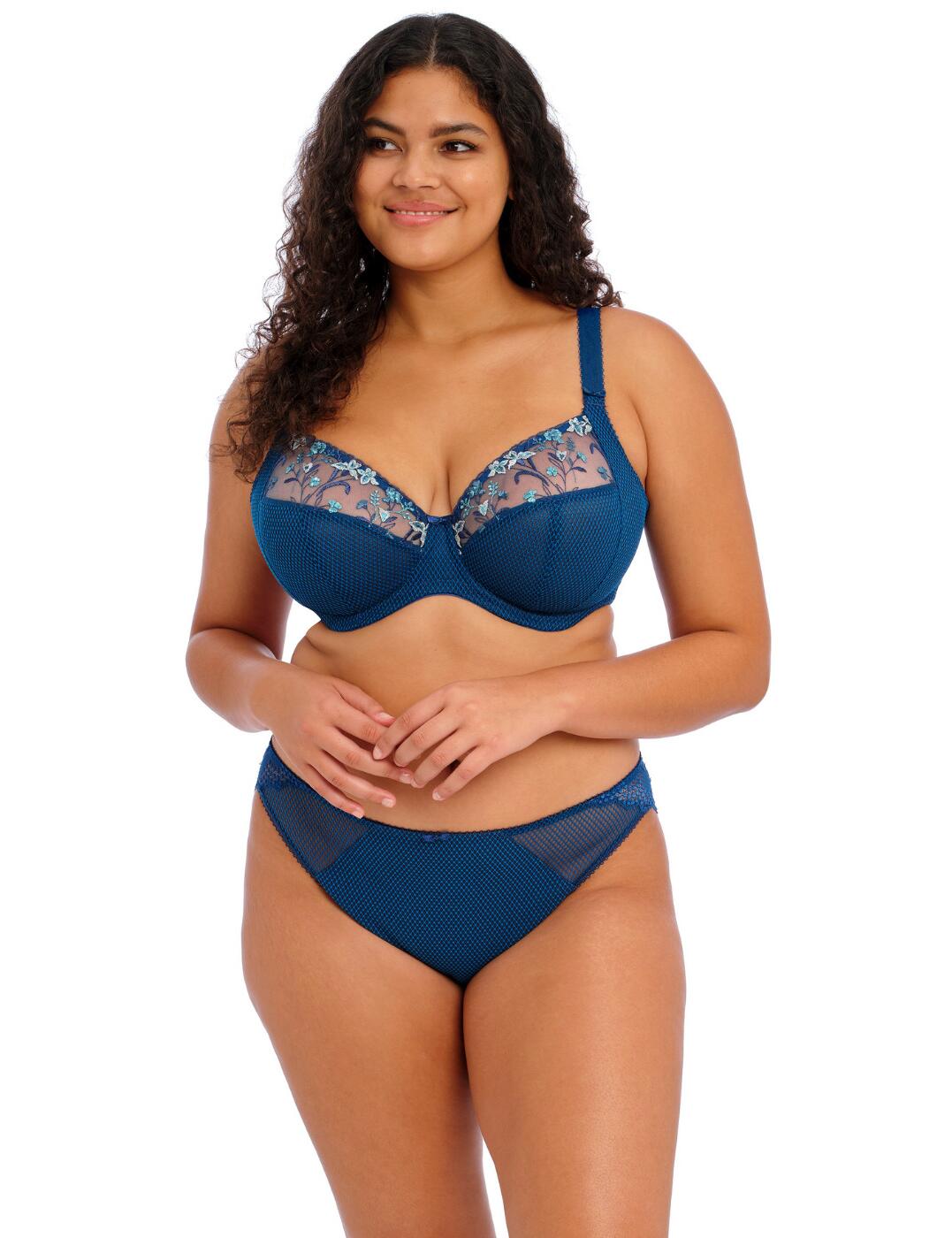 Elomi Charley Bra Plunge Underwired Non Padded Supportive Womens Lingerie 4380 - Picture 49 of 77