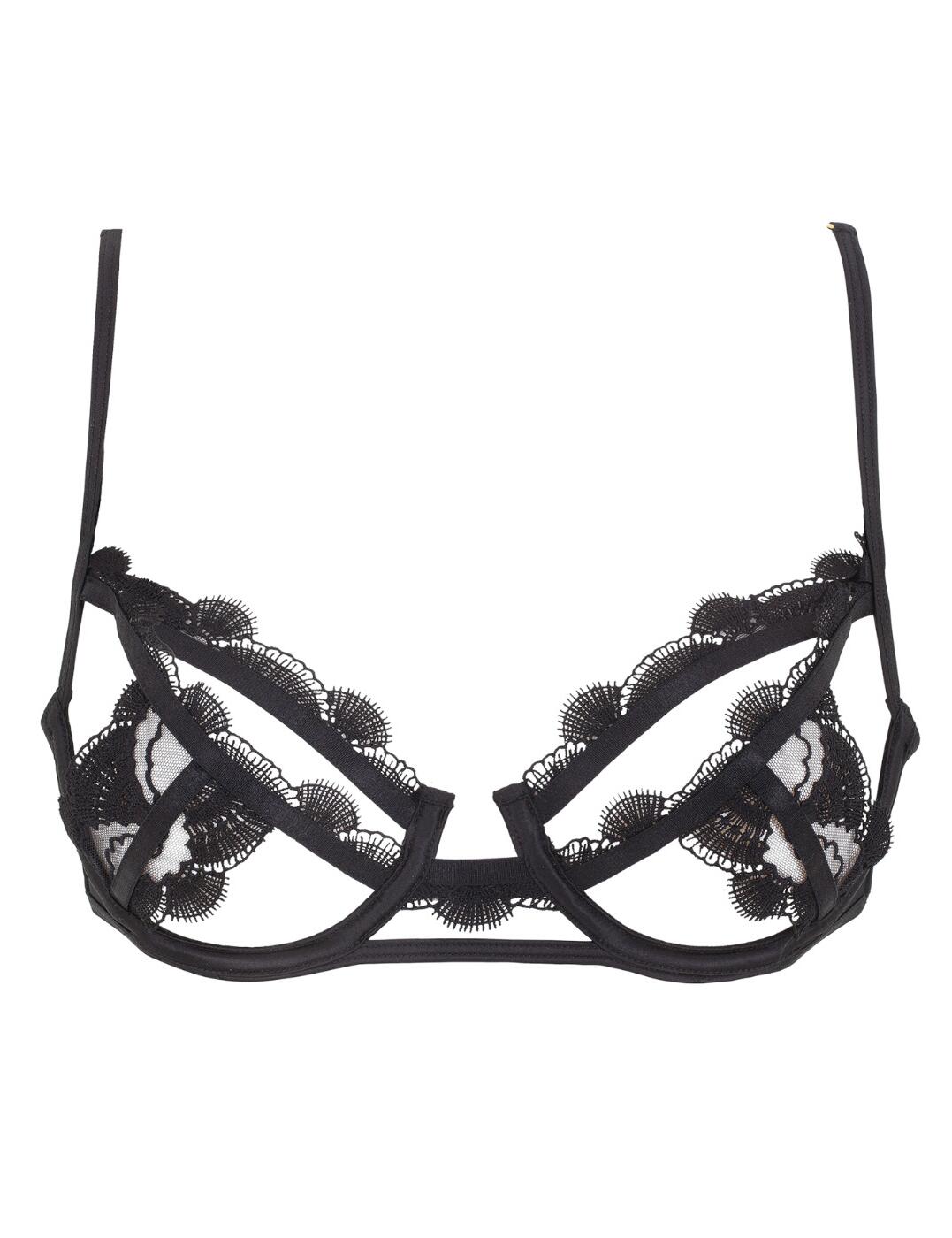 Bluebella Ember Open Cup Bra Sexy Non-Padded Underwired Erotic Bras 41208 - Picture 24 of 28