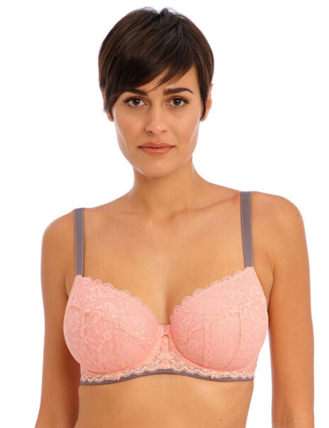 Freya Offbeat Bra Padded Half Cup Flattering Underwired Womens Lingerie 5453 - Picture 28 of 39