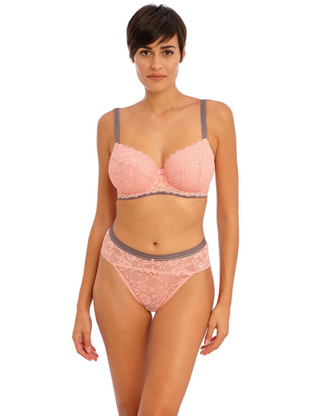 Freya Offbeat Bra Padded Half Cup Flattering Underwired Womens Lingerie 5453 - Picture 31 of 39