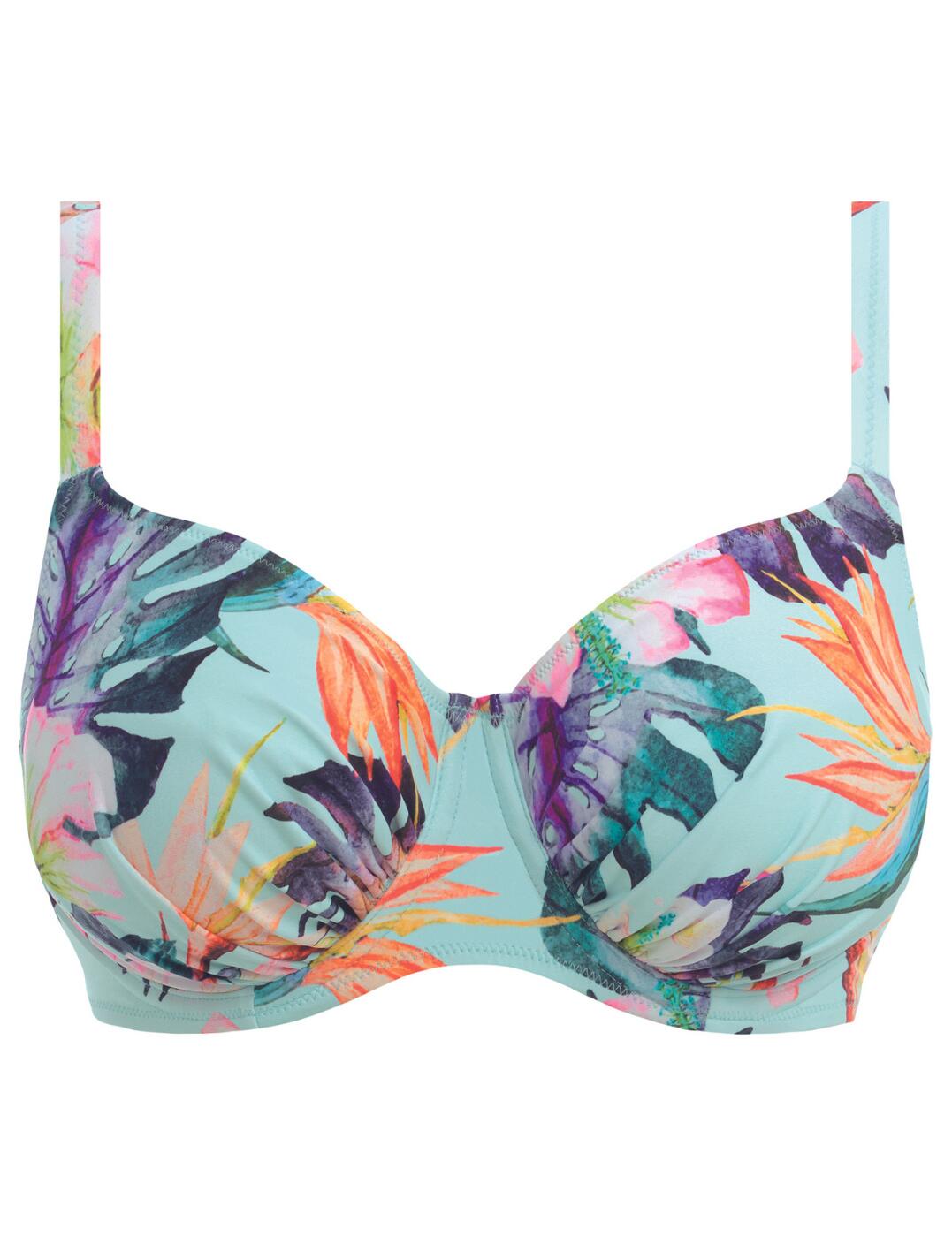 Fantasie Paradiso Bikini Top Underwired Gathered Full Cup Womens Swimwear 501801 - Picture 11 of 12