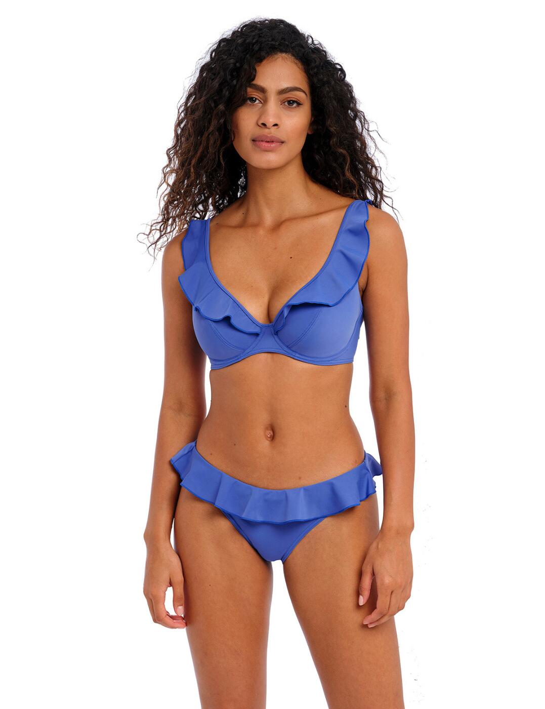 Freya Jewel Cove Bikini Top High Apex Non Padded Underwired Womens Swimwear 7230 - Picture 32 of 82