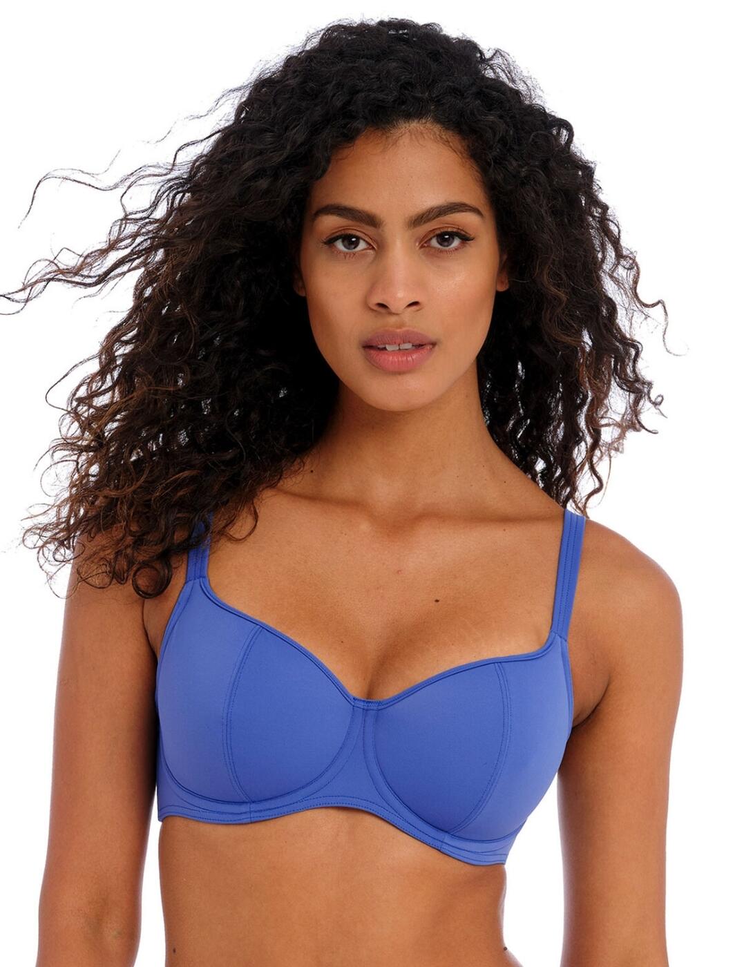 Freya Jewel Cove Bikini Top Underwired Sweetheart Neckline Womens Swimwear 7231 - Picture 15 of 47