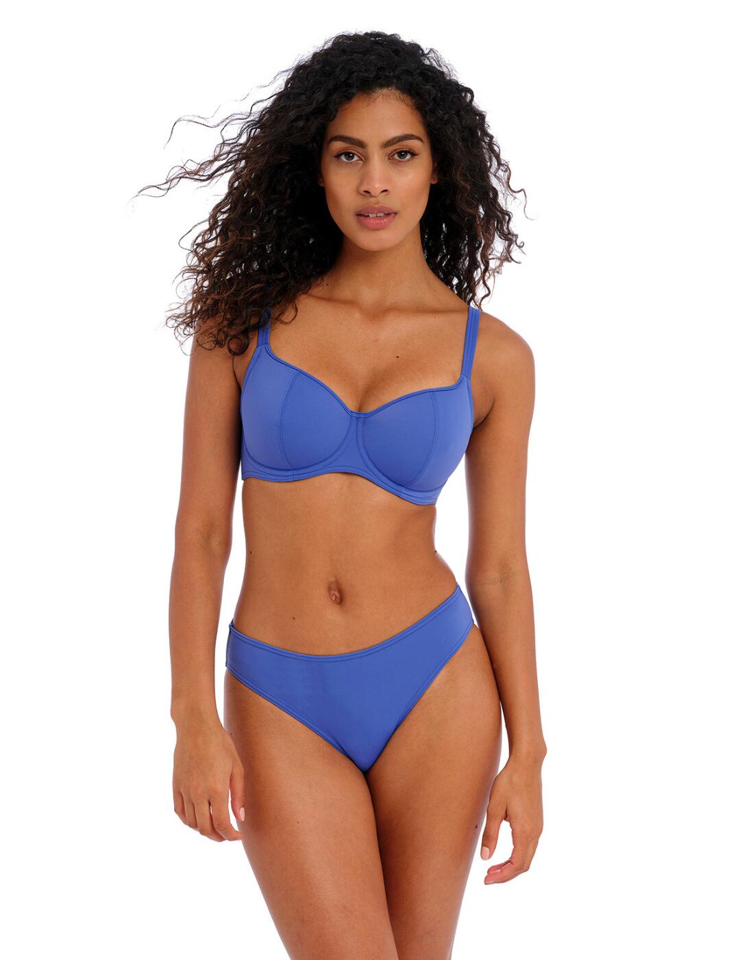 Freya Jewel Cove Bikini Top Underwired Sweetheart Neckline Womens Swimwear 7231 - Picture 19 of 47