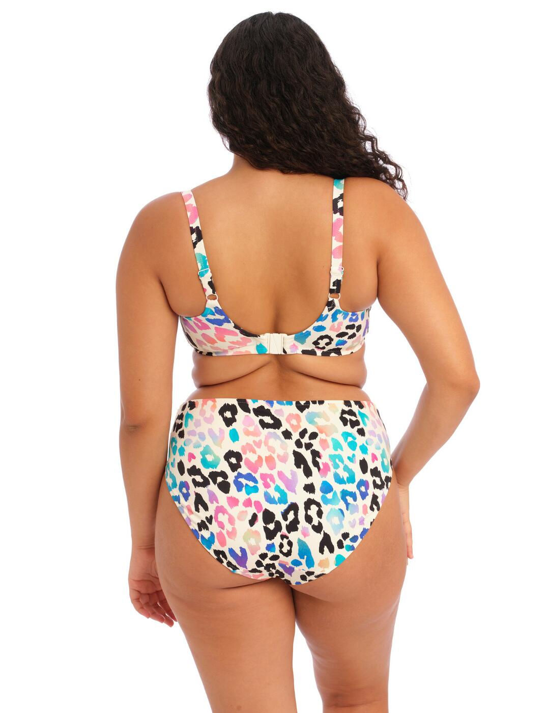 Elomi Party Bay Bikini Top Plunge Underwired Bold Womens Swimwear 801402 - Picture 62 of 63