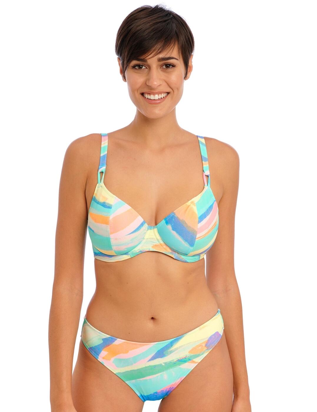 Braguita de bikini Freya Summer Reef colorida tiro bajo para mujer 204870 - Imagen 28 de 30