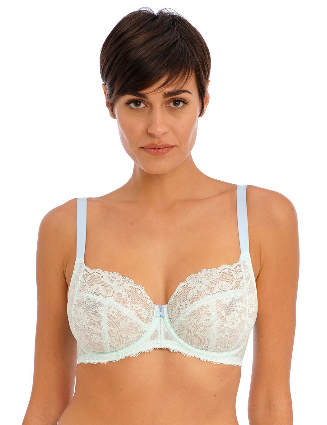Freya Offbeat Bra Underwired Side Support Non-Padded Womens Lace Bras 5451 - Picture 41 of 67