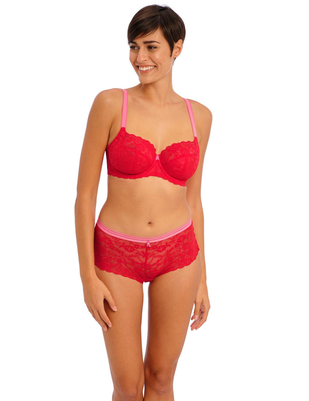 Freya Offbeat Bra Underwired Side Support Non-Padded Womens Lace Bras 5451 - Picture 12 of 67