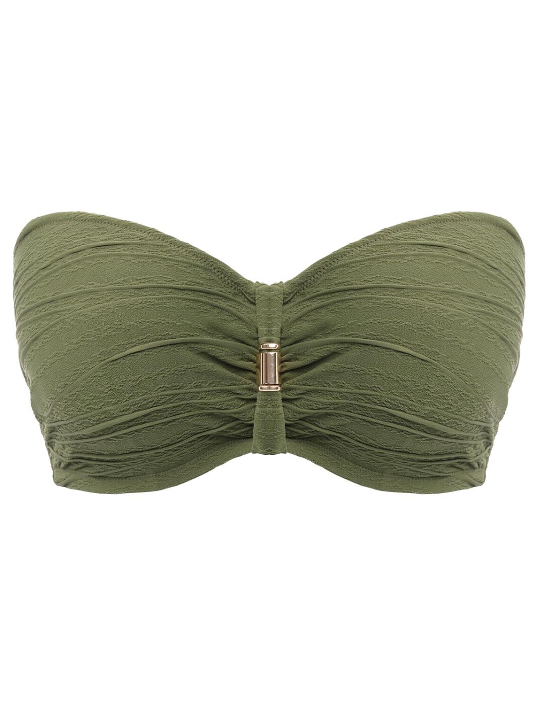 Fantasie Beach Waves Bandeau Bikini Top Womens Underwired Swimwear 502210 - Picture 32 of 53