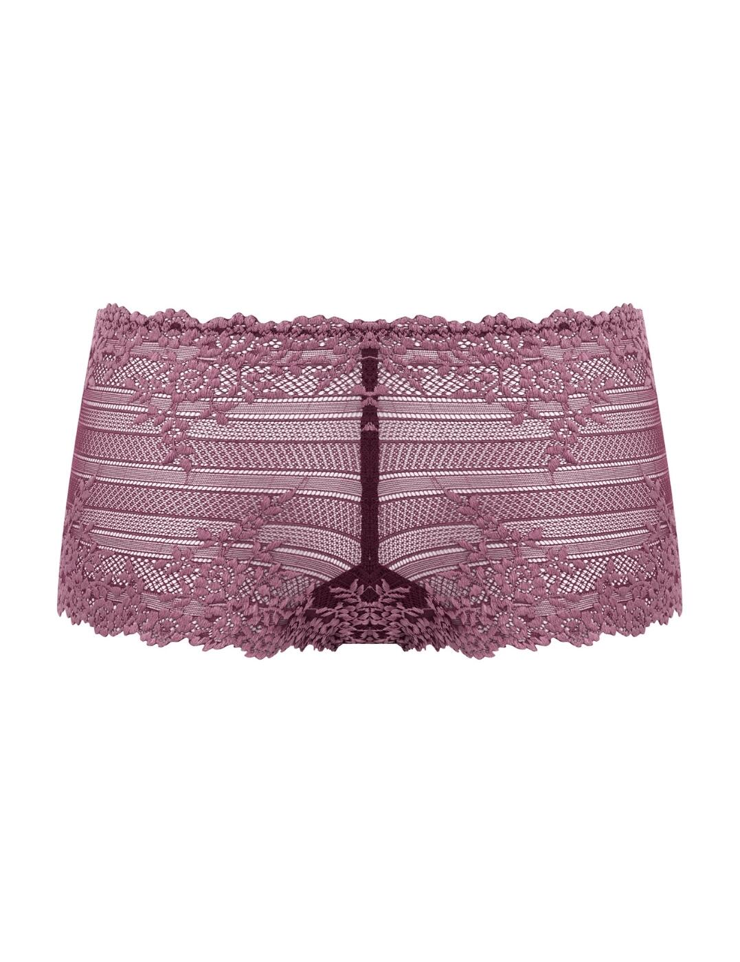 Wacoal Embrace Lace Boy Short Comfortable Sheer Stretch Womens Knickers 067491 - Picture 44 of 58
