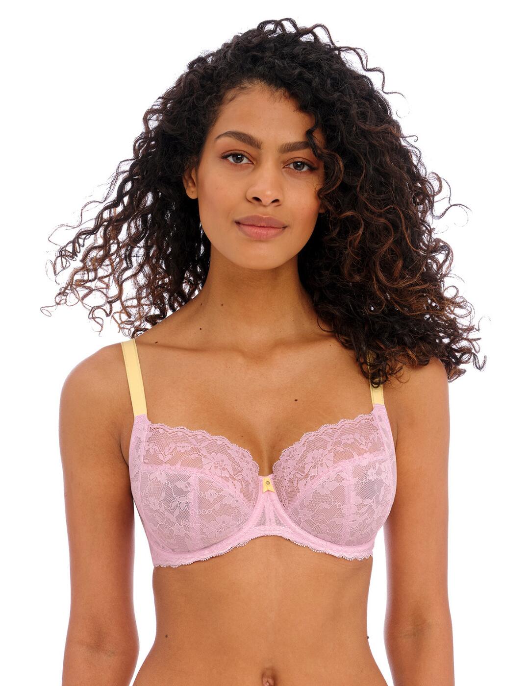 Freya Offbeat Bra Underwired Side Support Non-Padded Womens Lace Bras 5451 - Picture 27 of 67