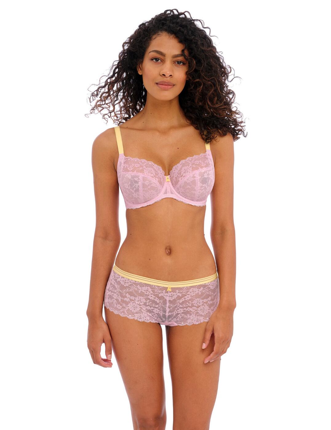Freya Offbeat Bra Underwired Side Support Non-Padded Womens Lace Bras 5451 - Picture 31 of 67