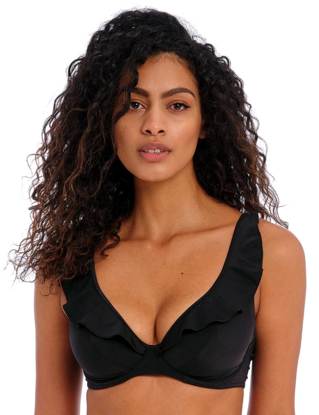 Freya Jewel Cove Bikini Top High Apex Non Padded Underwired Womens Swimwear 7230 - Picture 35 of 82