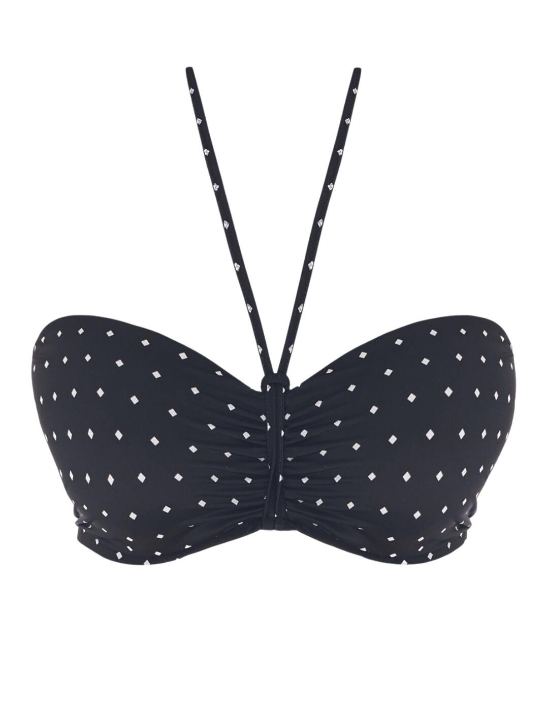 Freya Jewel Cove Bikini Top Underwired Bandeau Womens Swimwear Tops 7233 - Picture 8 of 19