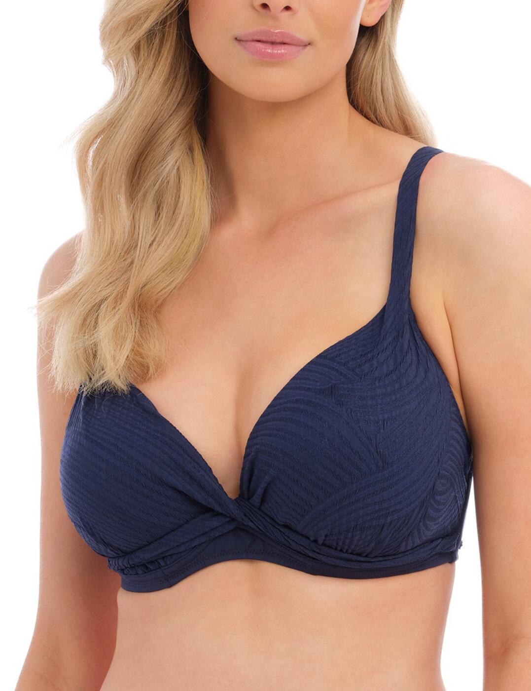Fantasie Ottawa Bikini Top Underwired Plunge Womens Stylish Swimwear 6495