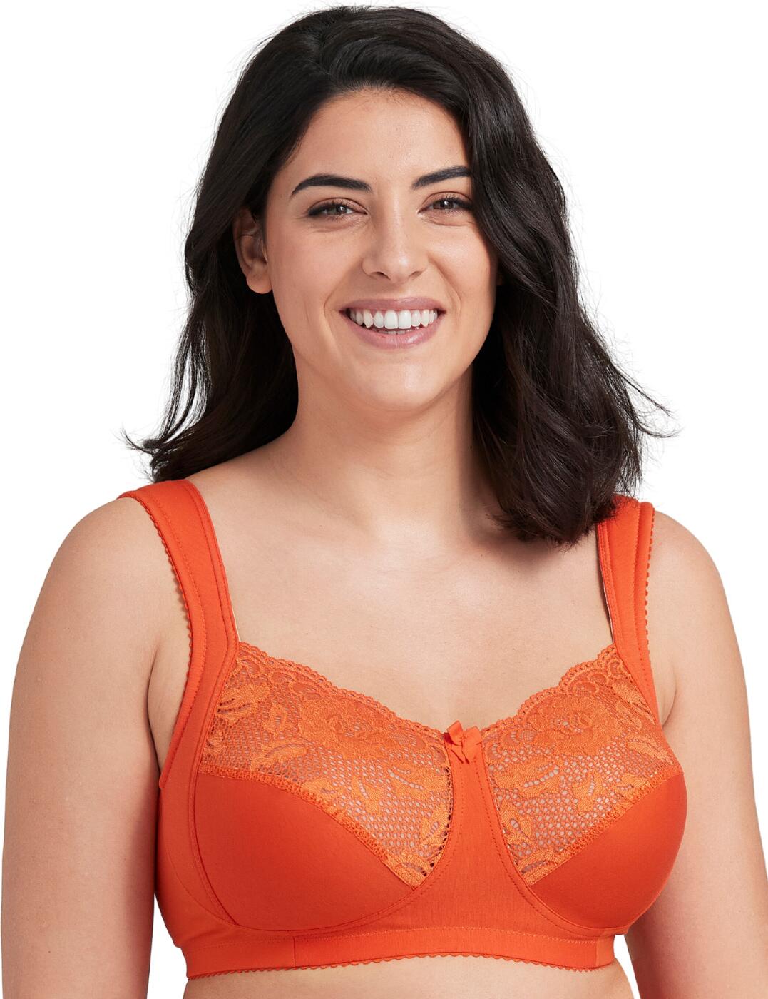 Miss Mary of Sweden Lovely Lace Bra Full Cup Soft Cup Comfy Womens Lingerie 2105 - Picture 22 of 28