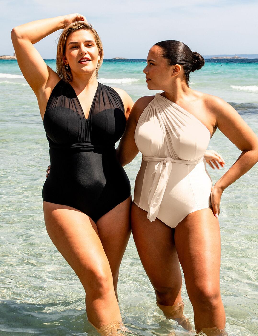 Curvy Kate Wrapsody Swimsuit Multiway Bandeau Wired Womens Swimwear CS005600 - Picture 26 of 36